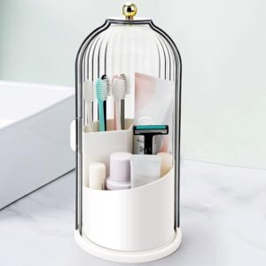 360° Rotating Luxury Makeup Brushes Holder